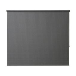 Estor enrollable translúcido gris "iggy" 160x180 cm