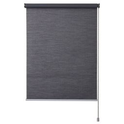 Estor enrollable opaco gris "ilas" 60x180 cm