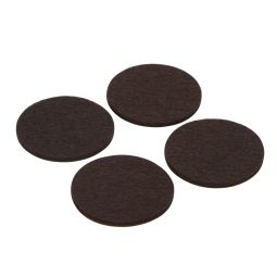 Deslizador fieltro adhesivo ø 50 mm diall 4 uds