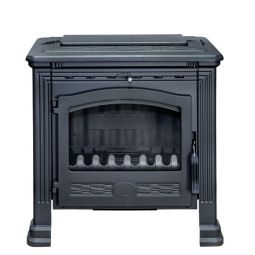 Estufa leña tena negro 9,5 kW Vertex