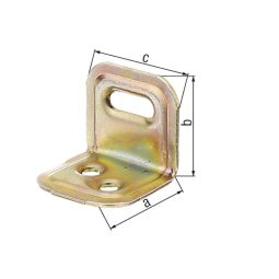 Escuadra de embutir regulable 30 x 25 x 25 mm