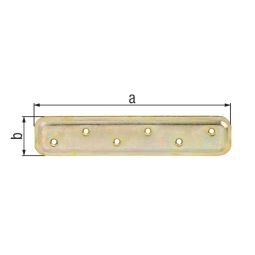 Pletina de embutir 180 x 40 mm