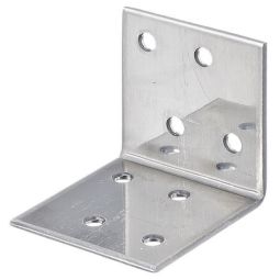 Escuadra de ensamblaje  60 x 60 x 40 mm inox