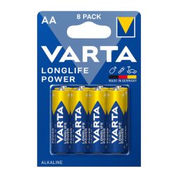 Pack 8 pilas alcalinas aa varta