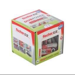 Tacos Duopower 10 x 50 mm Fischer caja 50 uds