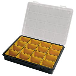 Caja de almacenamiento de plástico - art plast - 3300 v - 242×188×37 mm - p