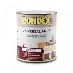 Barniz interior agua satinado universal roble oscuro 0,750 L Bondex
