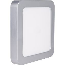 Downlight led cuadrado cromo 22cm AllInOne