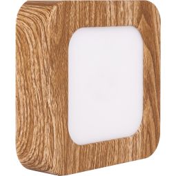 Downlight led cuadrado efecto madera 12cm AllInOne