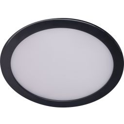 Downlight led redondo negro 30cm AllInOne