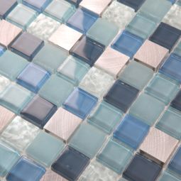 Malla Lizon cristal azul 30x30 cm