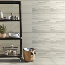 Azulejo konkrete mureto marfil decor 20x60 cm