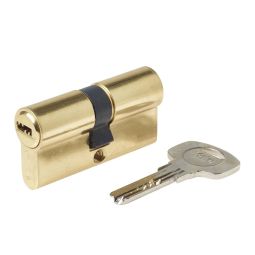Cilindro de alta seguridad latón 30 x 30 mm yale