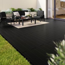 Lama composite Neva gris 2200x145x21mm Blooma
