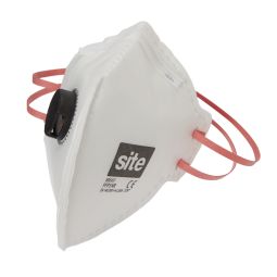 Respirador de goma con dos filtros