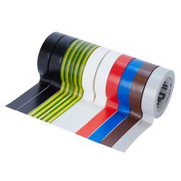 Pack 10 unidades de cinta aislante diall 10 m 15 mm