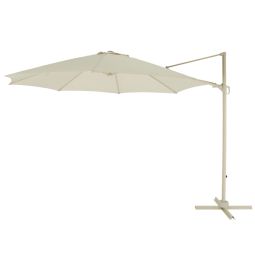 Parasol excéntrico Mallorca ø 3,5x2,5 m beige Goodhome