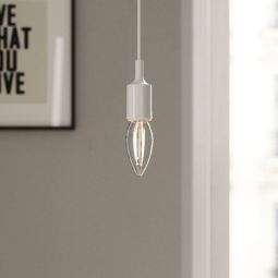 Bombilla filamento led vela e14 250lm 1,8w luz cálida