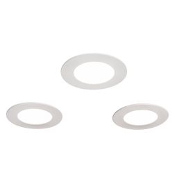 Pack 3 empotrables led Maia 2,8 W redondo blanco