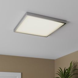 Plafón LED Hestia cromo 20 W
