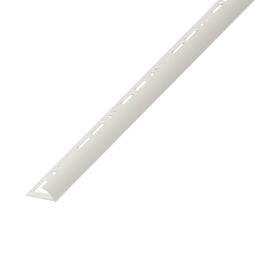 Inglete curvo PVC blanco 12,5 mm Brenner