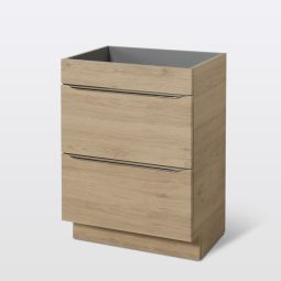 Mueble de baño Idalie color roble 60x45cm