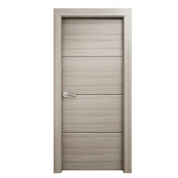Puerta de Interior Vali roble gris izquierda 82,5 cm
