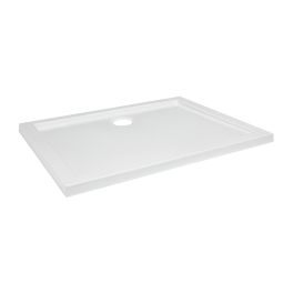 Plato ducha Adelan acrílico blanco 90x70 cm