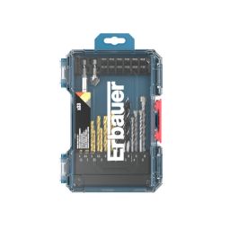 Set brocas y puntas HSS titanio Erbauer 33 uds