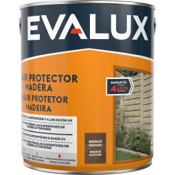 Lasur agua satinado wengue 2,5 L Evalux