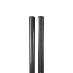 Poste redondo rack 48mm x 1100mm color gris