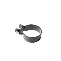 Collar de fijación para poste 48mm color gris pack de 2