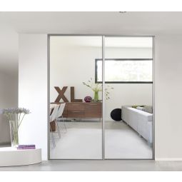 Puerta corredera espejo 240 x 92 cm