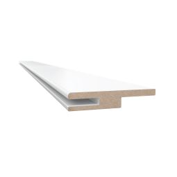 Pack 3 recrecidos Lor Capri 21 cm lacado blanco
