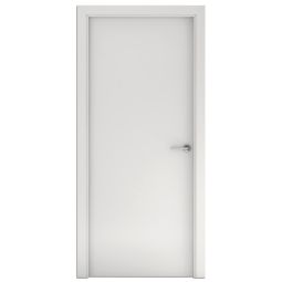 Puerta de Interior Carina blanco izquierda 82,5 cm