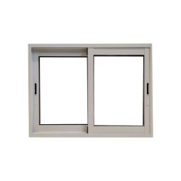 Ventana aluminio corredera blanco 100x120 cm