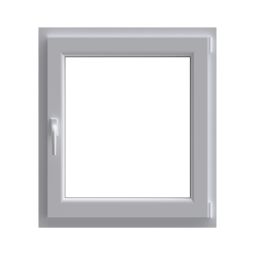 Ventana PVC oscilobatiente blanco 70x60 cm