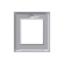 Ventana PVC golpete blanca 50x60 cm