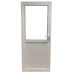 Balconera aluminio practicable llave izquierda 200x80 cm Geom