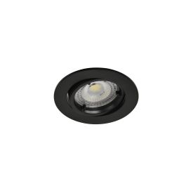 Pack 3 downlight empotrables led negro orientable Cooke & Lewis