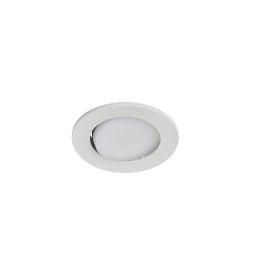 Downlight empotrable led blanco regulable orientable Cooke & Lewis