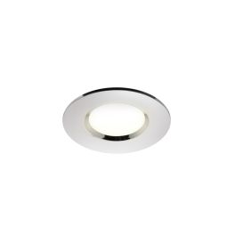 Downlight empotrable led interior cromo Cooke & Lewis