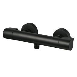 Grifo ducha termostático Calicia negro