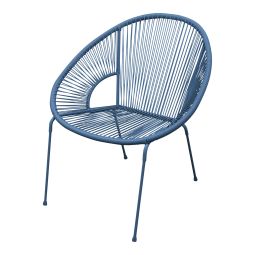 Silla de balcón de acero Hosti