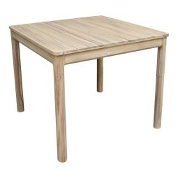 Mesa de jardín comedor 90x90cm de madera de Acacia Riveo GoodHome