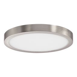 Plafón led redondo cromo AiUS 30cm Cooke & Lewis