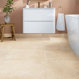 Suelo porcelánico terracota beige mate 60x60cm Haris