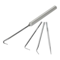 Set 4 ganchos de precisión Forge Steel