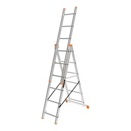 Escalera transformable de 3 tramos y 6 peldaños Magnusson