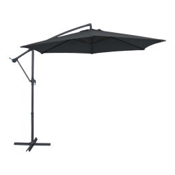 Parasol excéntrico Kigali 3m gris